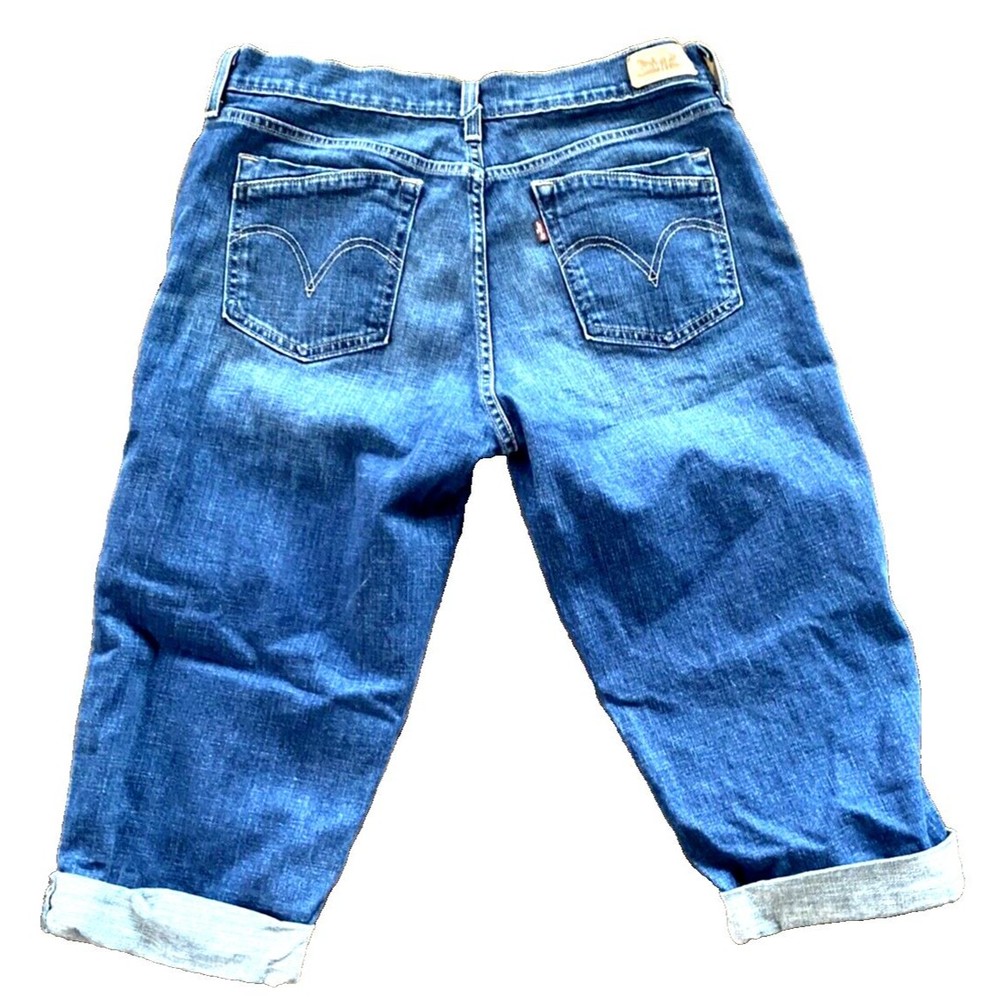 Levi's Blue Ankle & Cropped Jeans